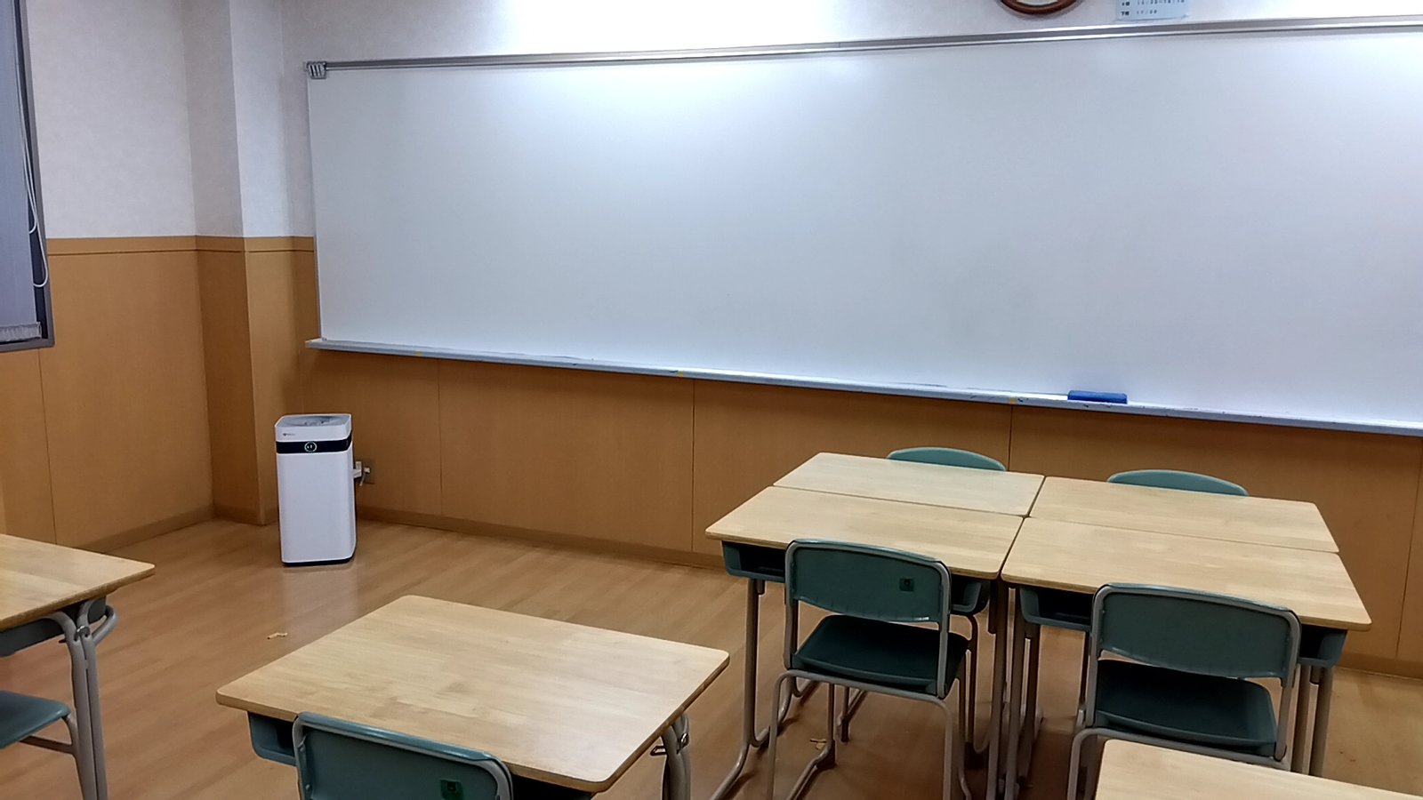 Airdog air purifier deployed in a school classroom