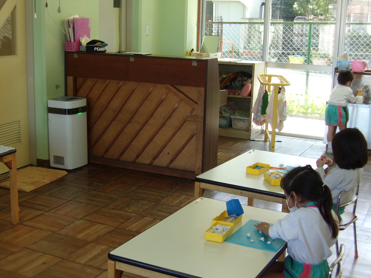 Airdog air purifier deployed in a kindergarten daycare
