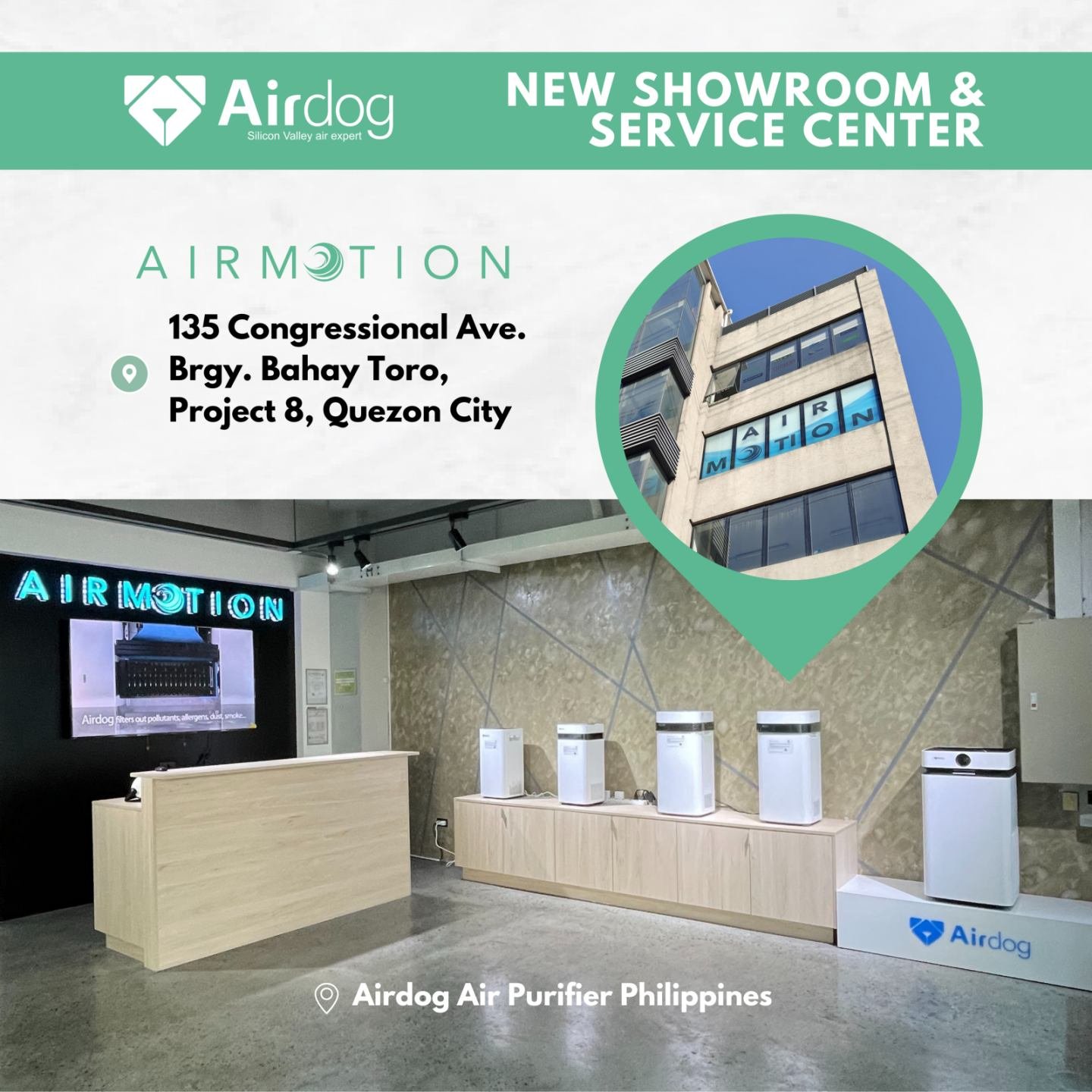 Airdog Quezon City Showroom — 135 Congressional Ave